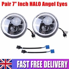 2x LED Angel Eyes Light Halo