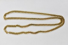 Monet Women's Necklace Gold Tone Thick Curb Chain 91 Grams 88cm Length