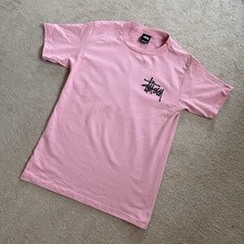Stussy Pink Unisex Top Brand