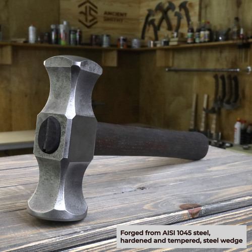 Blacksmith rounding hammer 2lb - blacksmith,