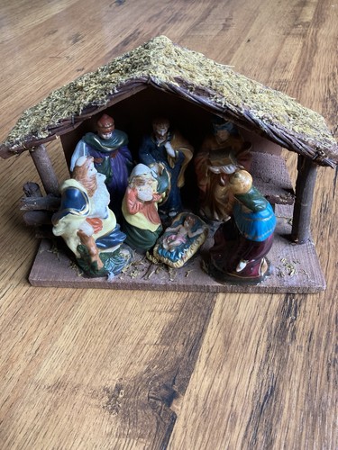 Christmas nativity scene hand - nativity,