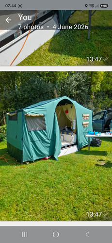 Mistral trailer tent green - trailer,