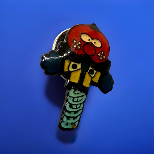 Vintage pin badge zebedee - vintage,