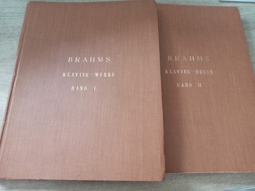 Brahms klavier werke band - brahms, &