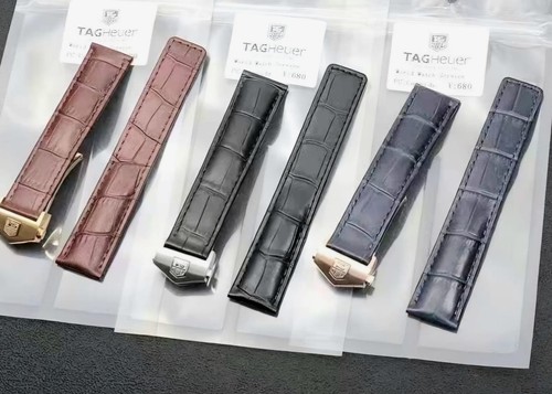 New tag heuer leather - new,