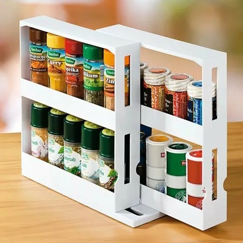 Rotating spice rack kitchen - rack,