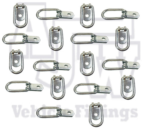 Small zinc plated - 18,
