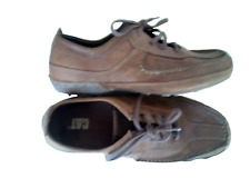Mens Caterpillar casual shoes Uk 8 Excellent dark brown leather