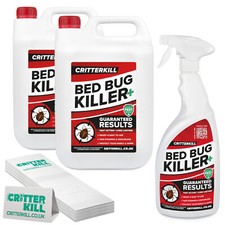 Bed Bug Killer Treatment Kit - Professional Strength - Spray Smoke Fogger Fumer