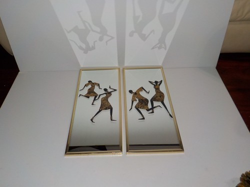 Pair vintage mid century - vintage,