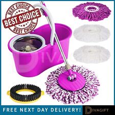 PURPLE MOP BUCKET SET