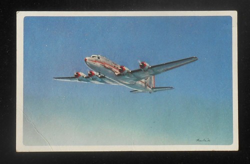 1950s american airlines - airlines, route