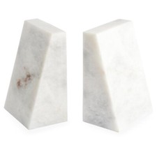 Onyx Marble Wedge Bookends