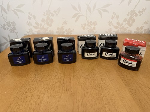 Parker quink bottled - ink, 6