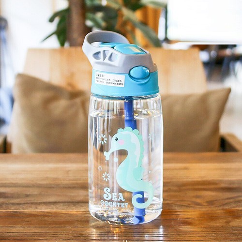 With straw baby drinking cup - with,