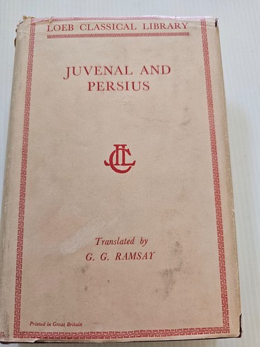 Juvenal perseus loeb - juvenal,
