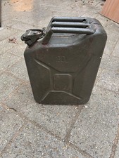 Army Jerry Can 20L Military Vintage Field Steel Diesel Petrol Oil Water Storage