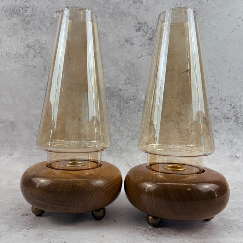 Pair vintage mcm house - vintage,