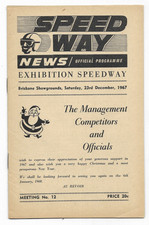 Speedway Programme 23 December