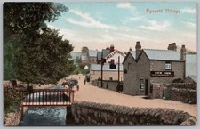 DYSERTH Village Showing Red Lion Hotel and New Inn Postcard by Valentine Unused