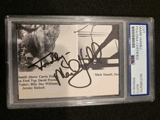 Mark hamill signed - mark,