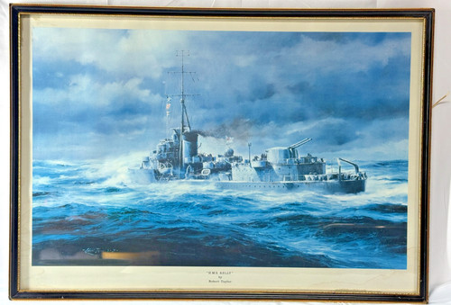 Robert taylor hms kelly - taylor, "hms