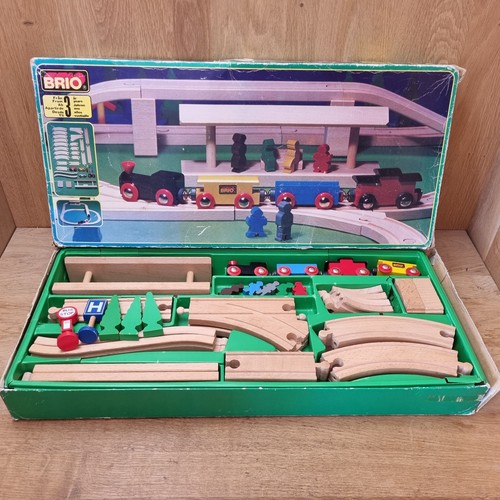 Brio train set 33133 wooden - train,
