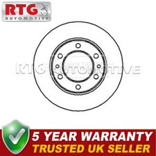 Front 1x Brake Disc Fits