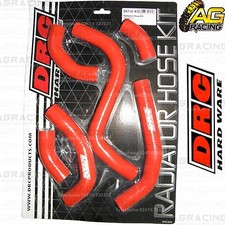 DRC Red Radiator Rad Hose Kit For Suzuki RMZ 250 2013 13 Motocross Enduro New