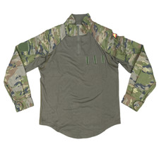 Genuine Spanish Army UBACS Light Combat Shirt Digital Camo Boscosa Pixelada NEW