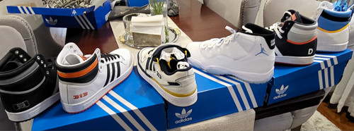 Lot pair adidas top - of, pair,