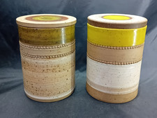 2 Vintage Denby Potters Wheel