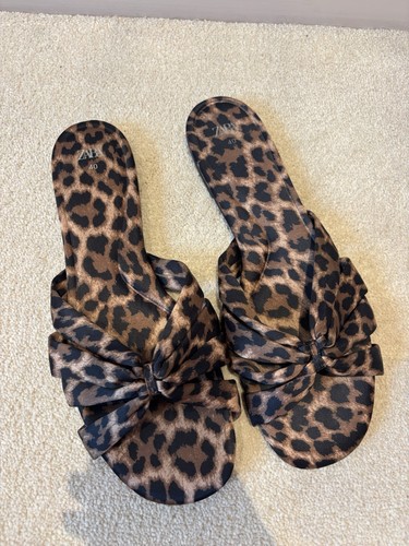 Zara leopard print - zara, satin
