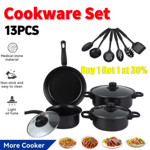 13pcs cookware set - 13pcs,