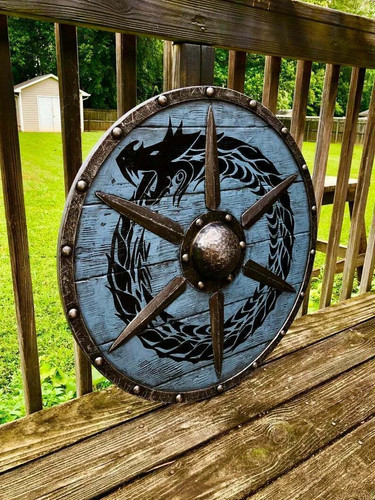 Wood steel medieval larp - &,