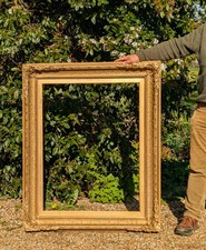 Good large victorian gilt - large,