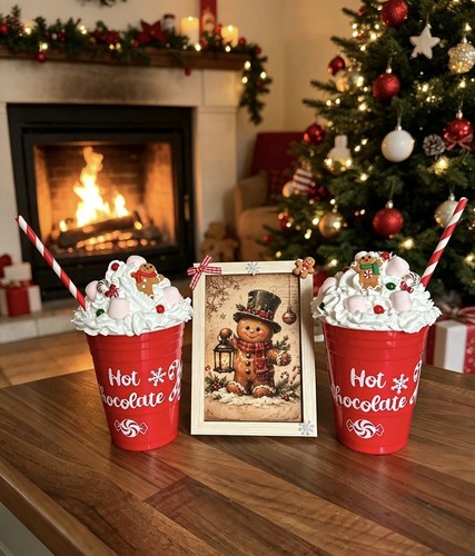 Fake artificial gingerbread - fake,