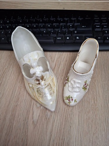 Ceramic shoes ornaments - ceramic, in
