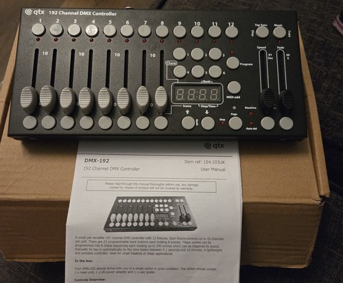 Qtx channel mini - qtx, dmx