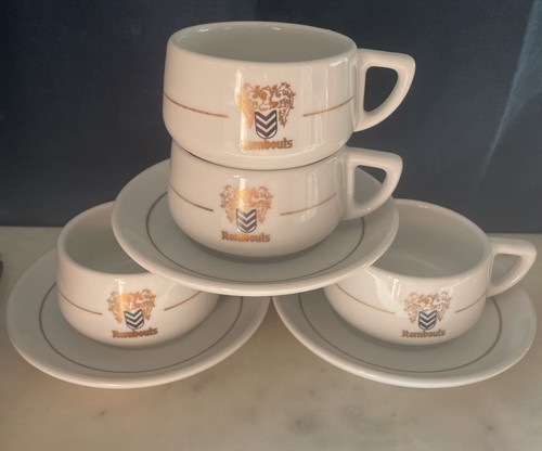 Rombouts coffee cups 3 - 4,