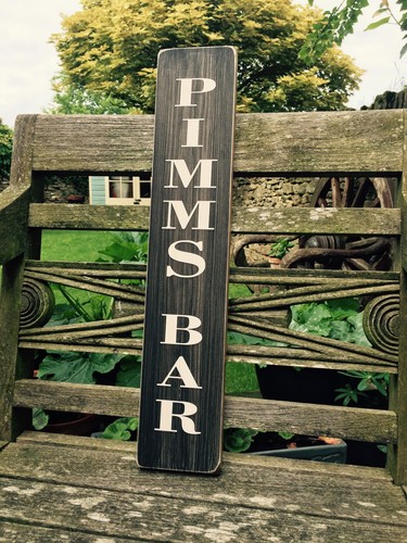 Pimm bar sign - pimm's,