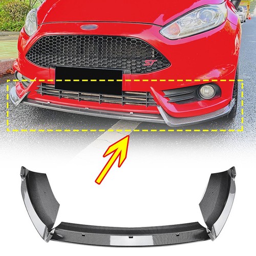 3pcs front bumper spoiler - front, lip