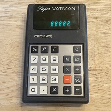 Vintage Calculator DECIMO
