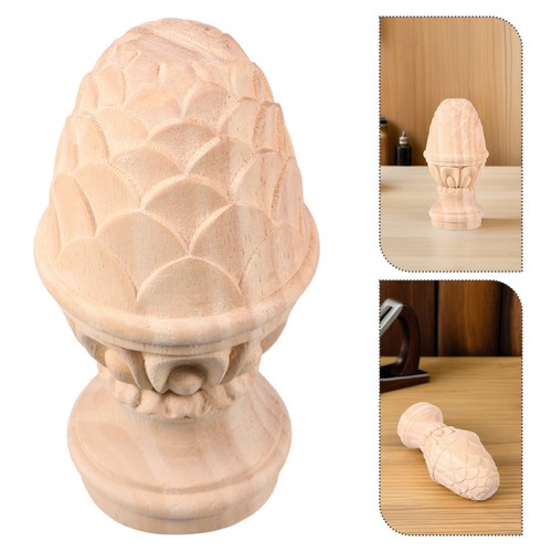 Carved stair cap for home - ,
