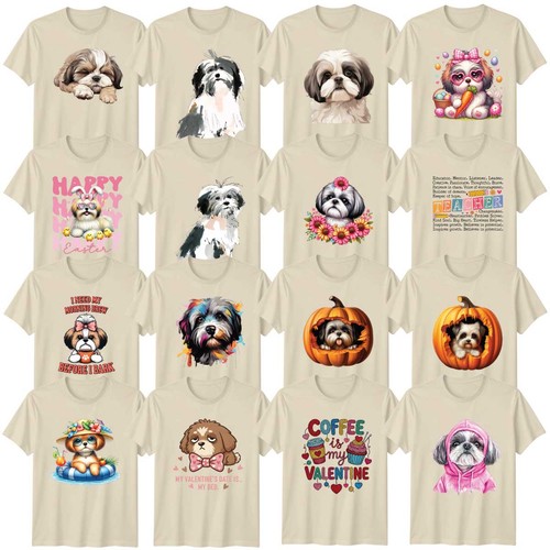 Cute dog adult shirt - dog,