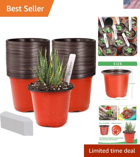 Plastic nursery pots 4 - pots,