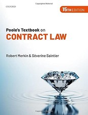 Poole's Textbook on Contract
