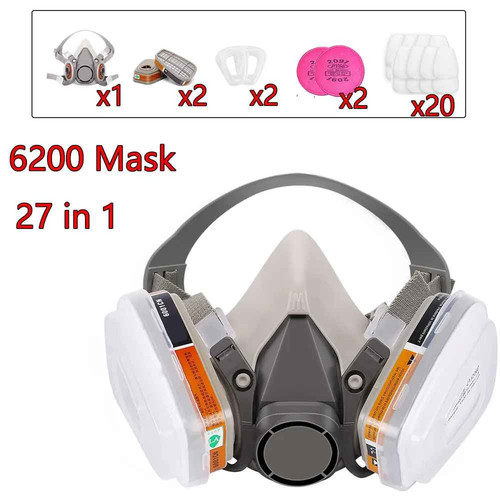 Gas mask 6200 - set, in