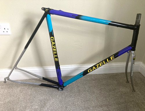Gazelle 61cm steel road - steel,