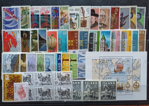 Insert card with iceland - insert,